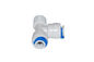 Il blu chiude il giunto a chiave di T di plastica K7566 degli accessori del depuratore di acqua senza dado fornitore