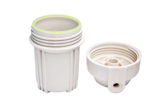 Materiale non tossico bianco a 5 pollici della custodia di filtro del RO di colore per il sistema del depuratore di acqua