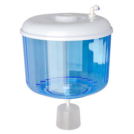 Porcellana Materiale trasparente dell'ABS del vaso del depuratore di acqua minerale del blu 7L per il sistema del filtro da acqua fornitore