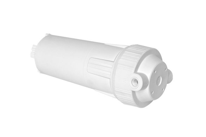 Bottiglia alta a 10 pollici leggera del filtrante di flusso della custodia di filtro del RO per alimento/bevande